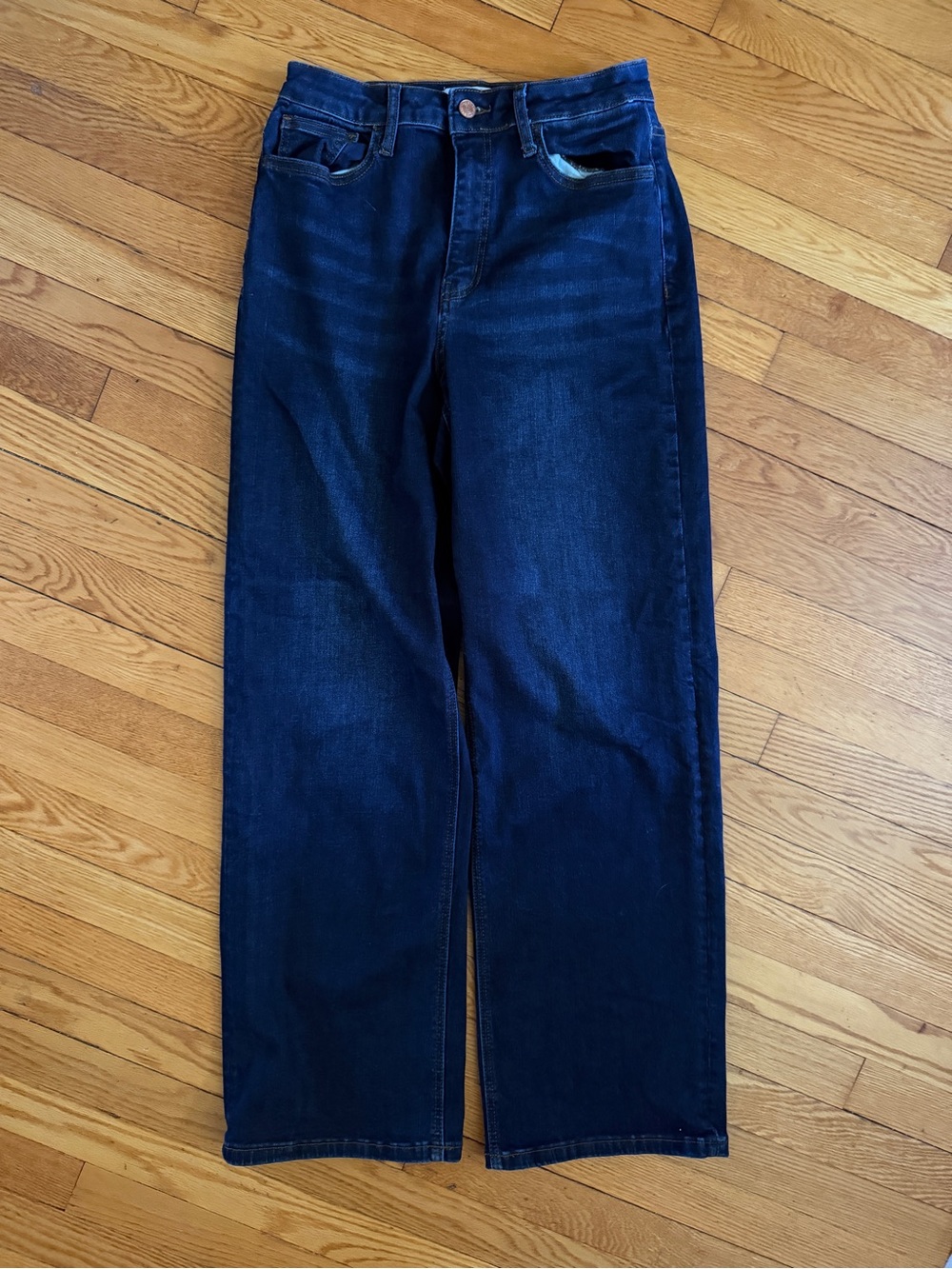 Lovervet Dark Wash Wide Leg Jeans